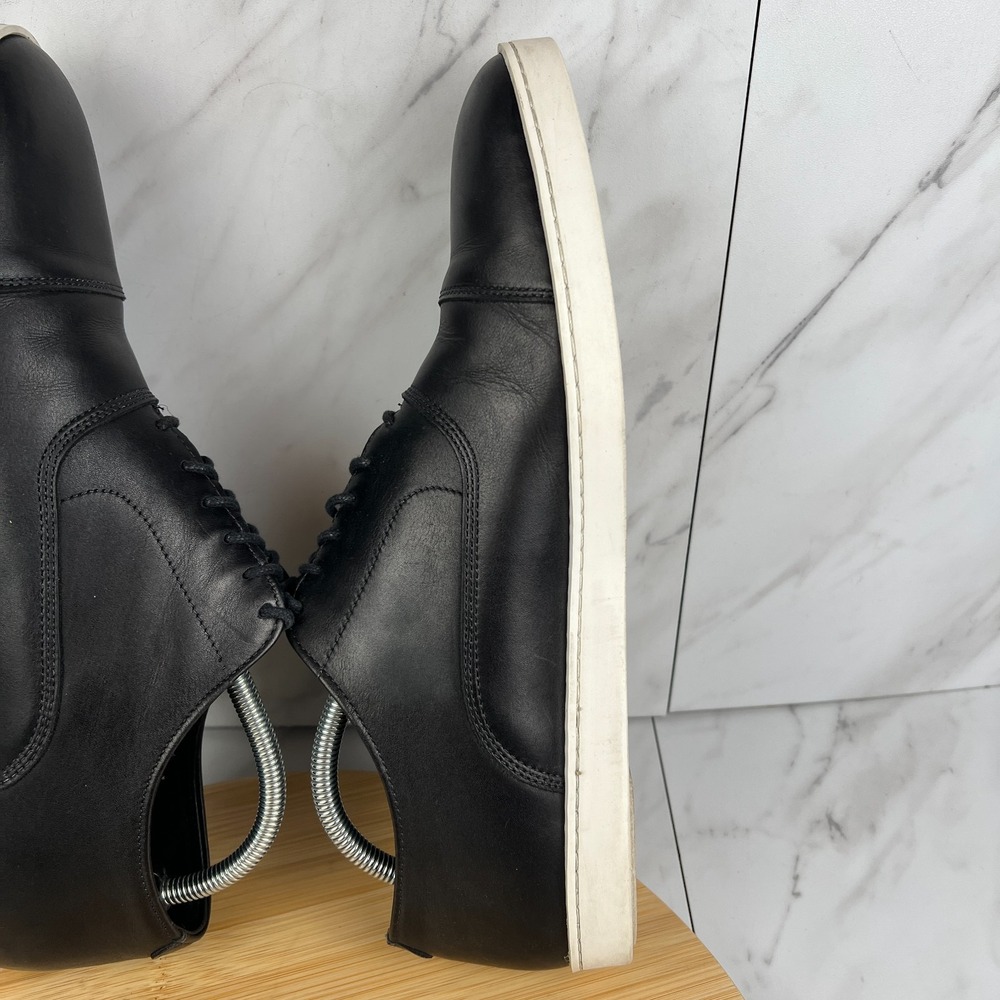 Allen Edmonds Park Avenue Mens Size 10 E Black Leather Oxford Dress Sneaker 3860 - Picture 7 of 14